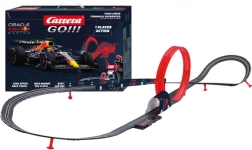 Autotrase Carrera GO Challenger F1 ar Red Bull automašīnu