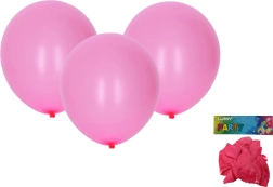 Pink inflatable balloons 30 cm - 10 pieces