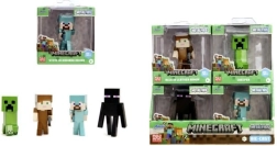 Metāla kolekcionējamas MINECRAFT figūras 6,5 cm no Jada Toys