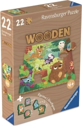 Ravensburger koka puzle “Džungļi” 22 detaļas