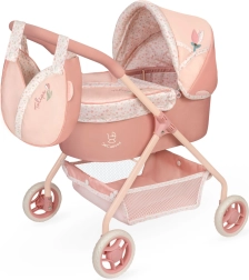 DeCuevas Tulipe mans pirmais leļļu ratiņš ar somu 56 cm