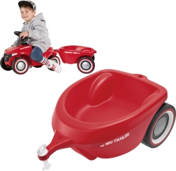 Lielā piekabe atspērienauto Bobby Car Neo, sarkana