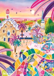 Puzle Park Güell 1000 detaļas