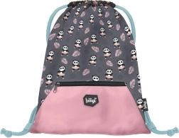 Baagl shoe bag with pocket Panda