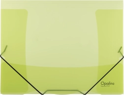 OPALINE elasticated folder green A4