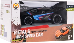 Metāla RC auto 1:20 Speed – melns