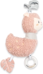 Izglītojoša plīša muzikālā rotaļlieta ar klipsi lama New Baby
