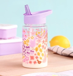 Children's Drinking Bottle Floral Garden