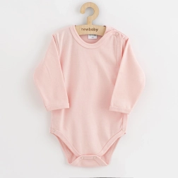 New Baby Classic II baby bodysuit with snaps light pink