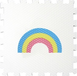 Minideckfloor Duha baltā pašlīmējošā grīdas seguma