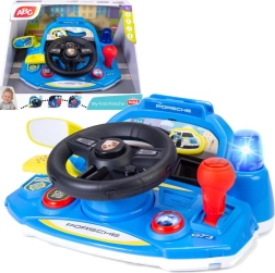 Interaktīva stūre ABC My First Porsche ar gaismām un skaņu