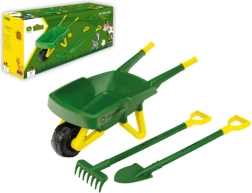 Bērnu dārza komplekts ar ķerru John Deere