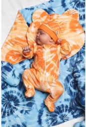 Baby cotton beanie blue Nicol Tomi – Orange 62