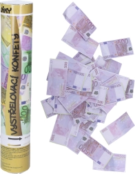 Izšaujamie ballīšu konfeti EURO 30 cm