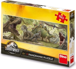 Panorāmas puzle “Juras laikmets” Dino, 150 gabaliņi