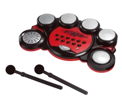 Interaktīvs bērnu bung komplekts ar baterijām