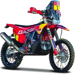 Motocikls Bburago 1:18 Red Bull KTM Rally GASGAS RX450F – Dakar 2023