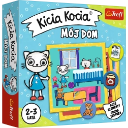 Kāršu spēle Kaķis Kicia “Manas mājas” bērniem