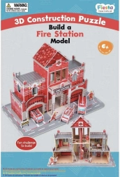 Fiesta Crafts 3D Puzzle Fire Station