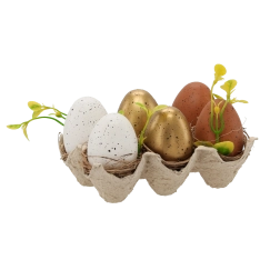 Pasteļtoņu Lieldienu olu komplekts 6 cm – 6 gab.