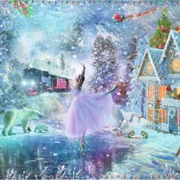 Ravensburger puzle Ziemas brīnumu valstība 300 gabali