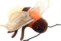 Pūkaina spīdvabole 17 cm, spīdoša, videi draudzīga