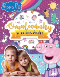 Krāsojamā grāmatiņa un tetovējumi Cūciņa Pepa