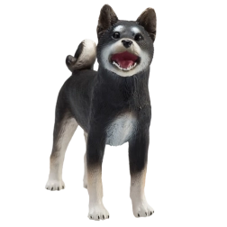 Mojo suns Shiba Inu melns – reālistiska figūriņa