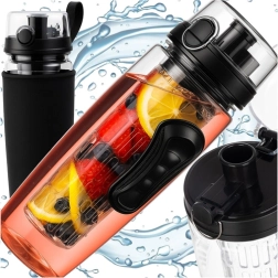 TRIZAND 1L ūdens pudele ar infuzoru