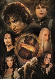 Clementoni puzle Gredzenu pavēlnieks 1000 gabalu