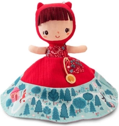 Lilliputiens - Leļļu cimds 3 vienā Sarkanā cepurīte bērniem no 12 mēnešiem