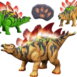 Woopie attālināti vadāms dinozaurs RC robots Stegozaurs