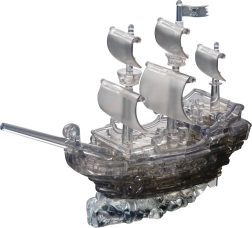 3D Crystal puzle Pirātu kuģis 101 detaļa