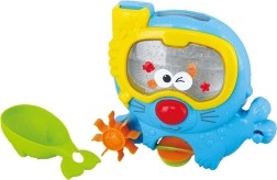 Akvārijs ar ūdens dzirnaviņām bērniem