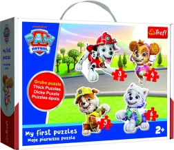 Bērnu puzle pašiem mazākajiem – mīļi suņi (PAW PATROL)