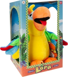 Runājošais plīša papagailis Lora