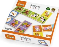 Viga koka domino “Ferma” 28 gab. Montessori