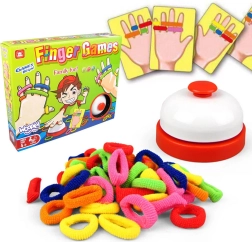 Prasmju spēle WOOPIE FINGER GAMES – krāsainas gumijas (4+)
