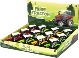 Metāla traktors ar uzvilkšanas piedziņu