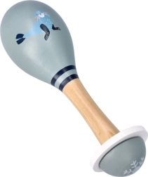 Koka bērnu marakass – rozā – Foka