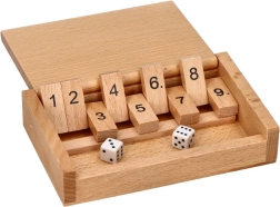 Goki ceļojumu spēle Shut the Box – Šanse