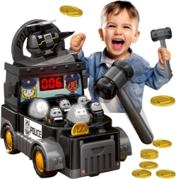 Woopie veiklības spēle Sit kurmi – policijas auto ar piederumiem