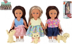 Lelle ar mīlulīti 12 cm kastītē, 3 veidi