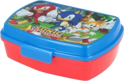Bērnu uzkodu kārbiņa SONIC zili‑sarkana 750 ml