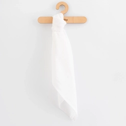 Kokvilnas auduma autiņi New Baby Standard 60 × 80 cm, 10 gab., balti