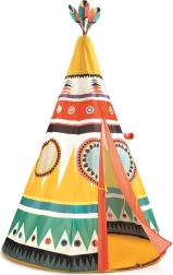 Bērnu telts Djeco Teepee indiāņu vigvama stilā