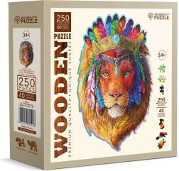 Koka puzle Mistiskais lauva 250 gabali WOODEN CITY