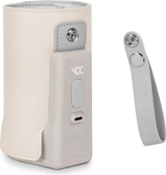 Bezvadu pudeļu sildītājs LIONELO Thermup Go Plus Beige Sand