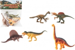 Plastmasas dinozauri 16–18 cm, komplekts 5 gab.