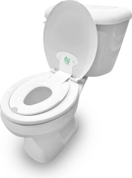 Ingenuity Flip & Sit toilet seat reducer white